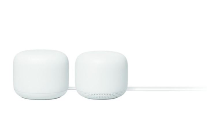 Google - Nest Wifi AC2200 Mesh System Router and Point (2-Pack) $189