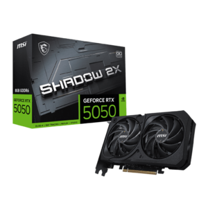 MSI GeForce RTX 5050 8G SHADOW 2X OC $210 or $190 after rebate