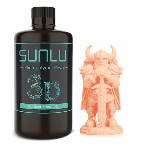 Sunlu Resin for 3d printers $15.29/kg (10 minimum)- 405nm, skin color