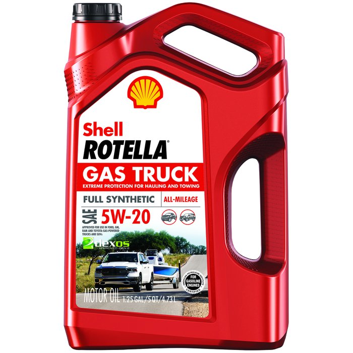 5qt or 5 ct 1 qt Shell Rotella Gas Truck motor oil (5w30, 0w20, 5w20) free after rebate