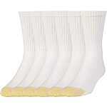 Cotton Crew Socks Gold Toe YRMV $15