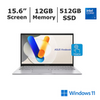 Asus VivoBook (Refurb): 15.6&amp;quot; FHD Touch, Intel Core 5 120U, 12GB DDR4, 512GB SSD $271