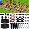 MIXC Greenhouse Micro Drip Irrigation Kit Automatic Irrigation System Patio Misting Plant Watering System $29.59