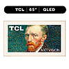 TCL 65&amp;quot; NXTVISION TV 4K 144Hz QLED Smart TV with Google TV and Flush Wall Mount, Matte Anti-Glare Screen (New, 2024) $898