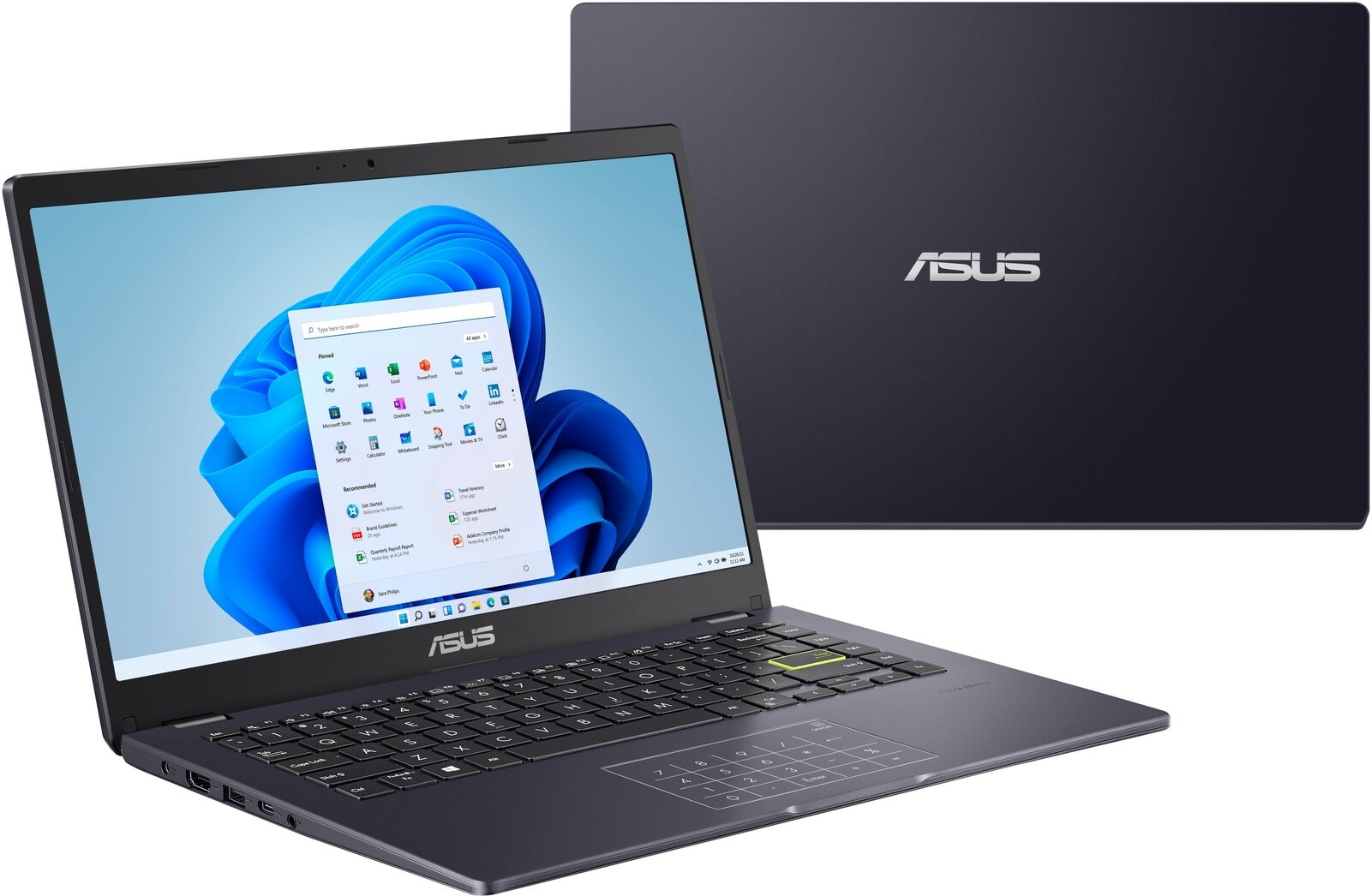 ASUS Vivobook E410 Laptop: 14" HD, Celeron N4020, 4GB DDR4, 64GB eMMC $109.99