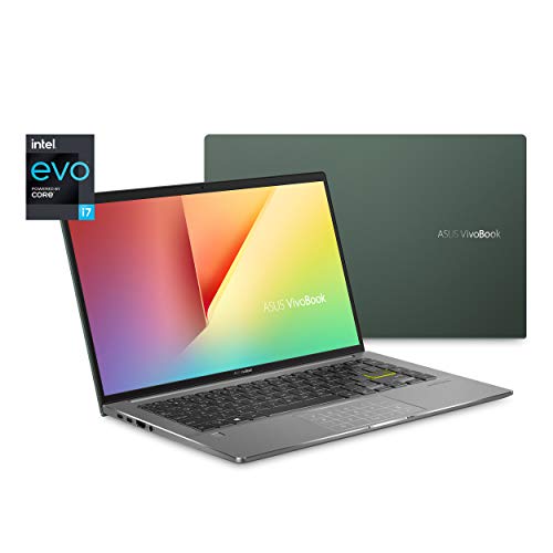 ASUS VivoBook S14: 14” FHD IPS 400-nits, Intel Evo Platform, i7-1165G7, 8GB LPDDR4x, 512GB SSD, Deep Green $549.99