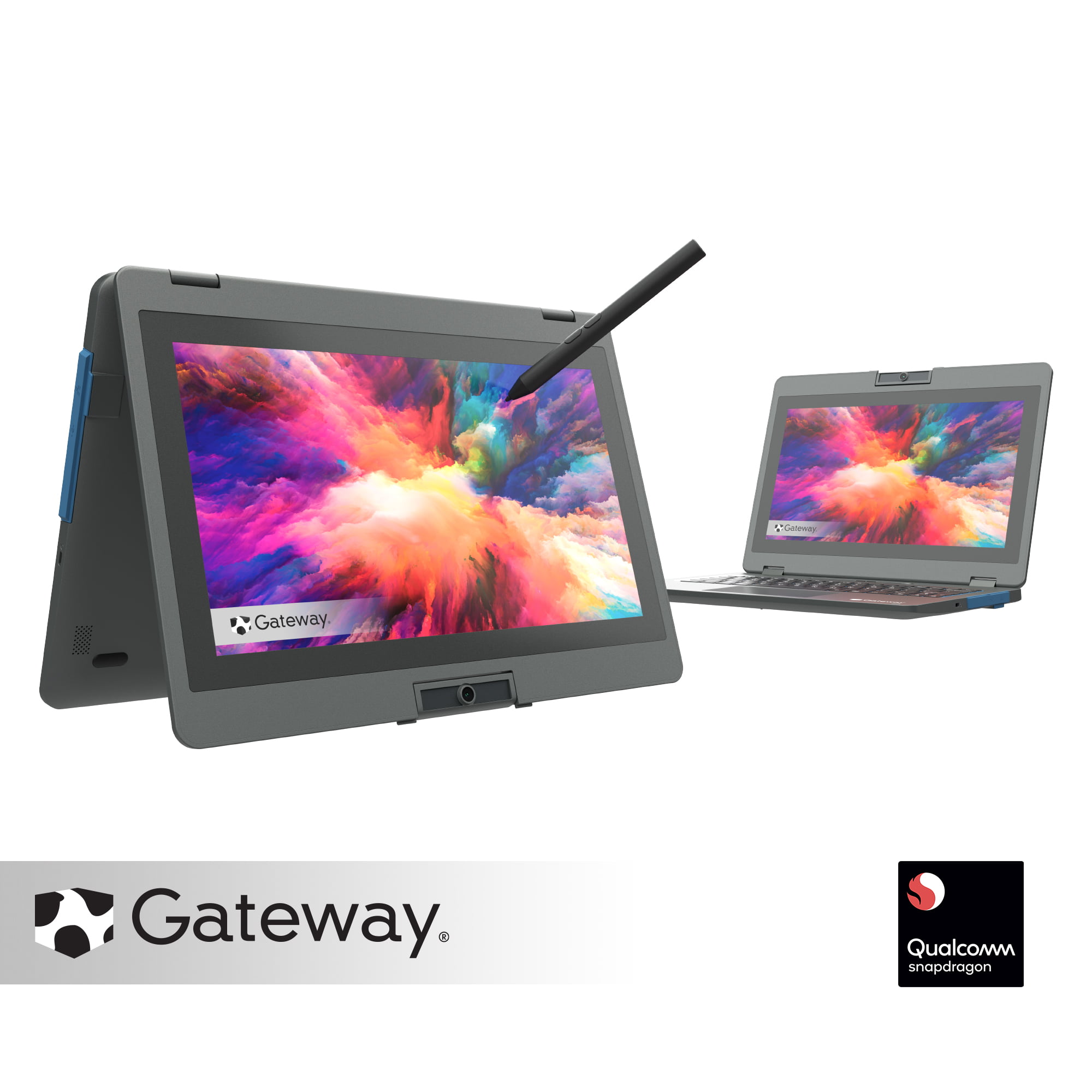Gateway 2in1 Convertible Notebook 11.6" HD IPS Touch, Snapdragon 7c