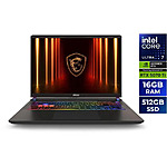 Open Box: MSI Vector 16 HX AI: 16&quot; FHD+ 144Hz IPS, RTX 5070 Ti, Intel Ultra 7 255HX, 16GB DDR5, 512GB SSD $1199.99