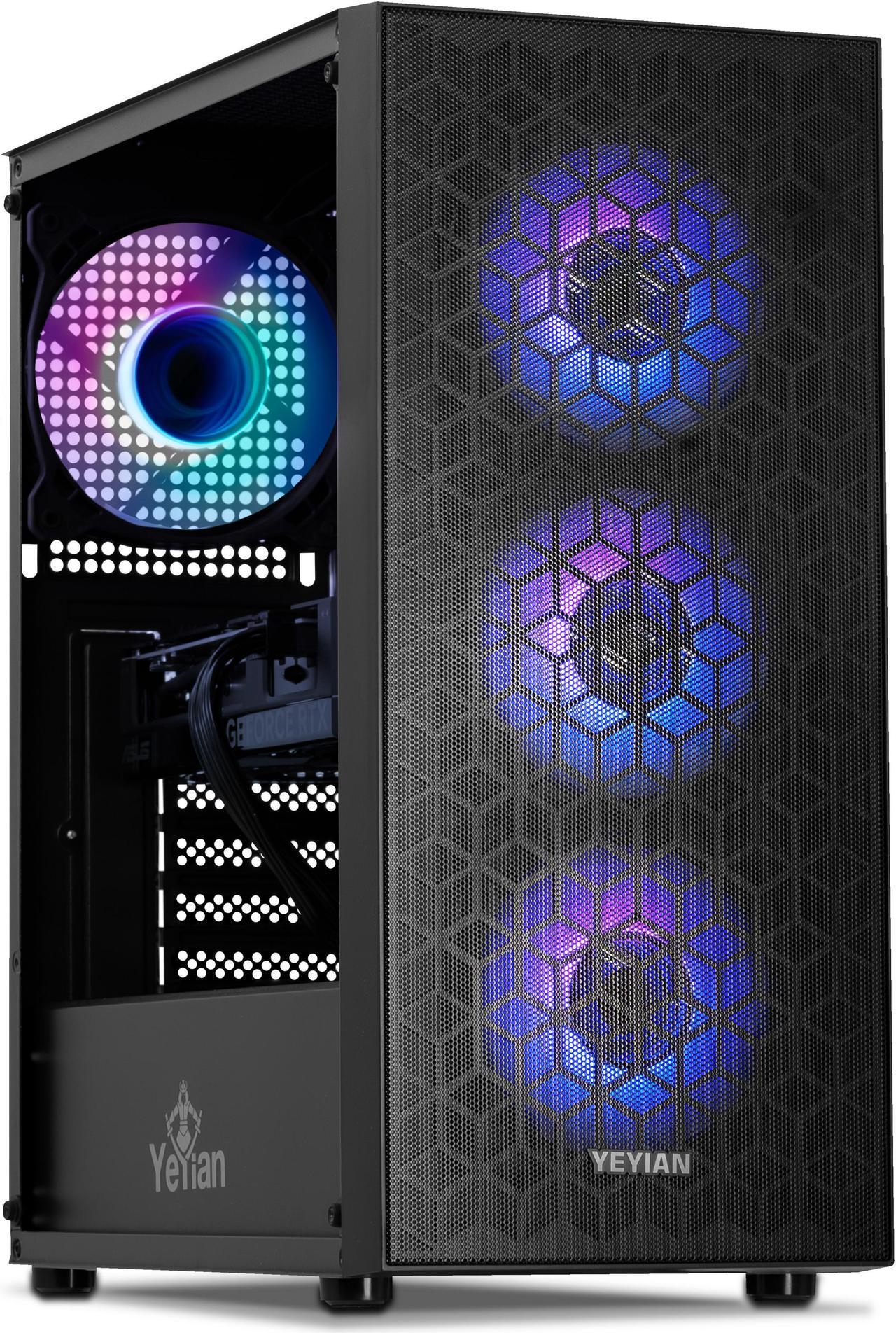 Yeyian Yumi Gaming Desktop: i5 12400F, RTX 4060, 1TB SSD, 16GB DDR4 w/ ZIP $703.99