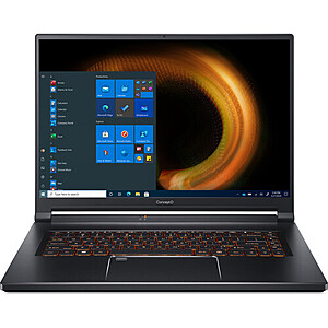 Acer ConceptD 5: 16" 3K IPS, i7-12700H, RTX 3070 Ti, 32GB DDR5, 1TB SSD, Win 11 Pro $1499