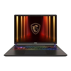 MSI Vector 16 HX AI: 16" FHD+ IPS 144Hz, Intel Ultra 7 255HX, RTX 5070 Ti, 16GB DDR5, 512GB SSD $1599.99 at Micro Center
