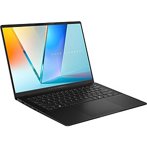 ASUS VivoBook S 14 (Cert. Refurb): 14" 2.8K 120Hz OLED, Ryzen AI 9 365, 32GB LPDDR5X, 1TB SSD $840.99
