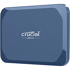 Crucial 2TB X10 USB 3.2 Gen 2x2 Portable SSD $152.99 at B&H Photo