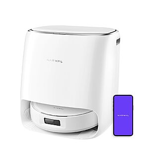 NARWAL Freo Pro Robot Vacuum & Mop (8500Pa, Self-Empty, LiDAR) $359.99