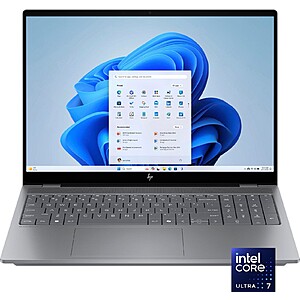 HP OmniBook X: 16" 2K OLED 120Hz Touch, Intel Ultra 7 255H, RTX 4050, 32GB DDR5, 2TB SSD $1199.99