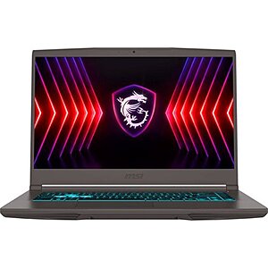 MSI THIN A15: 15.6" 144Hz FHD, Ryzen 5 7535HS, RTX 4050, 8GB DDR5, 512GB SSD $599.99