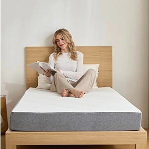 Babyqueen Twin Mattress 8" Cooling Gel Memory Foam for Pressure Relief, High Density Support Foam, CertiPUR-US Certified $88.98
