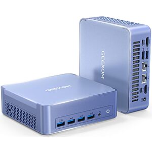 GEEKOM Mini PC AX8 Max: Ryzen 7 8745HS, 780M, 32GB DDR5, 1TB SSD, Win 11 Pro $528.99