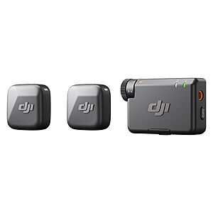 DJI Mic Mini Wireless Lavalier Microphone w/ 2x TX + 1x RX  + Free Shipping