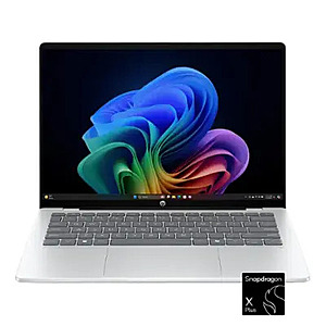 HP OmniBook 5: 14" 1200p OLED Touch, Snapdragon X1P-42-100, 16GB LPDDR5, 512GB SSD $499.99