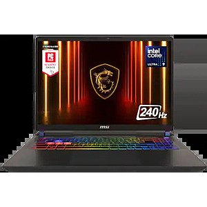 MSI Vector 16 HX AI 400 (Open-Boxes): 16" 240Hz QHD+ IPS, Intel Ultra 9 275HX, RTX 5080, 16GB DDR5, 1TB SSD $1647.99