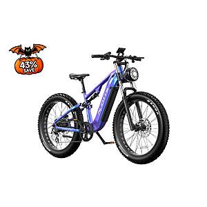 DUOTTS E26 Electric Bike: 2000W, 26×4.0" Tire, 48V 20Ah Samsung Battery @ DUOTTS $1099