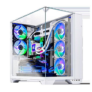 Skytech O11 Vision Desktop: Ryzen 7 7800X3D, Radeon 9070 XT, 32GB DDR5, 1TB SSD 96 & More + Free Shipping