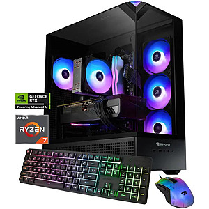 iBUYPOWER Element Gaming PC: Ryzen 7 8700F, RTX 5060, 32GB DDR5, 1TB SSD $999.99