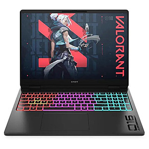 HP OMEN MAX: 16" WQXGA 240Hz, Ryzen AI 7 H 350, RTX 5070, 16GB DDR5, 1TB SSD $1299.99