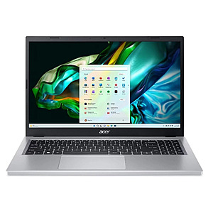 Acer Aspire 3 (Refurb): 15.6" FHD IPS Touch, Ryzen 5 7520U, 16GB RAM, 1TB SSD $211.99