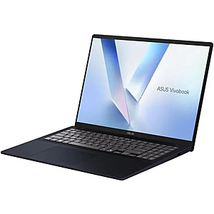 Asus VivoBook 16: 16" FHD+ IPS, Ryzen AI 7 350, 16GB DDR5, 512GB PCIe SSD $549.99