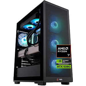 ABS Stratos Ruby Gaming PC: Ryzen 7 9800X3D, RTX 5080, 32GB DDR5, 2TB SSD $2299.99