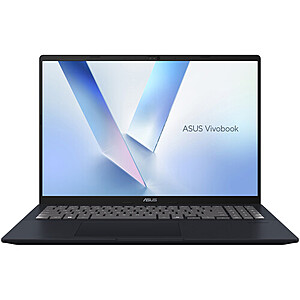 ASUS VivoBook 16: 16" FHD+ IPS, Snapdragon X1-26-100, 16GB LPDDR5, 512GB SSD $449