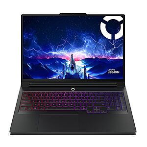 Lenovo Legion Pro 7: 16" QHD+ 240Hz OLED, Intel Ultra 9 275HX, RTX 5070 Ti, 32GB DDR5, 2TB SSD, Win 11 Pro $1799.99