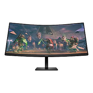 OMEN 34" WQHD 165Hz VA Curved Gaming Monitor $275
