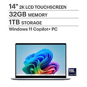 Dell Plus 14 (Open-Boxes): 14" FHD+ Touch IPS, Intel Ultra 9 288V, 32GB LPDDR5, 1TB SSD $545.99