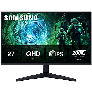 27&rdquo; Samsung Odyssey G5 G53F QHD 200Hz 1ms HDR10 FreeSync Premium IPS Gaming Monitor $169.99