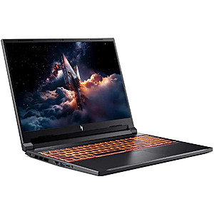 Acer Nitro V 16 AI (Refurb): 16" FHD+ 180Hz IPS, Ryzen 5 240, RTX 5050, 16GB DDR5, 512GB SSD $576.9