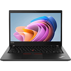 Lenovo ThinkPad T14 Gen 1 (Refurb):14" FHD IPS,Ryzen 5 PRO 4650U,16GB DDR4,256GB SSD,Win 11 Pro $219.99