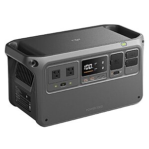 DJI Power 1000 1024Wh/2200W LiFePO4 Portable Battery Power Station $349 + Free Shipping