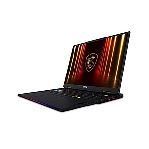 Cert. Refurb: MSI Raider 18 HX AI: 18" QHD+ 240Hz IPS, RTX 5090, Intel Ultra 9 285HX, 64GB DDR5, 2TB SSD $2799.99