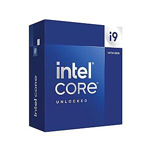 Intel Core i9-14900K 24-Core (8P+16E) LGA 1700 125W Desktop Processor $399.99