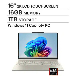 YMMV: Lenovo Yoga 7 2-in-1 (Open-Boxes): 16" FHD+ IPS Touchscreen, Ryzen AI 7 350, 16GB LPDDR5, 1TB SSD $467.99