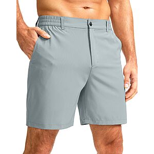 G Gradual Men's Lightweight Golf Shorts (3 Inseam Lengths, Various Colors)
