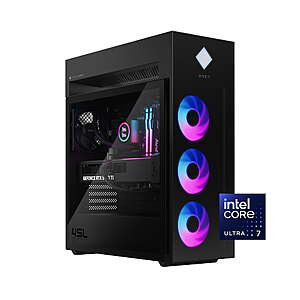 HP OMEN 45L Gaming Desktop PC: Intel Ultra 7 265K, RTX 5070 Ti, 32GB DDR5, 1TB $1999 + Free S&H