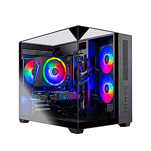 Skytech Crystal Desktop: Ryzen 7 7700, RX 9060 8GB, 32GB RAM, 1TB SSD $1199 + Free S&H