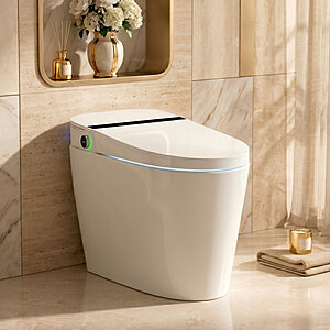 BCANHOME Smart Toilet With Built-in Tank $360 + Free S&H
