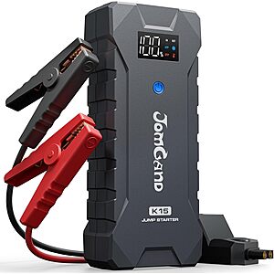 JOMGAND K15 2500A 12V Car Battery Jump Starter