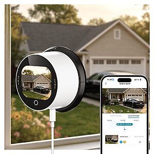 Prime Members: SOLIOM 5MP Window Camera w/ LCD Touchscreen $29.50 + Free S&H