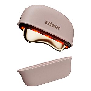 ZDEER GS5 Heated Gua Sha Tool w/ Red Light, Vibration & Brass Plate $20.25 + Free S&H
